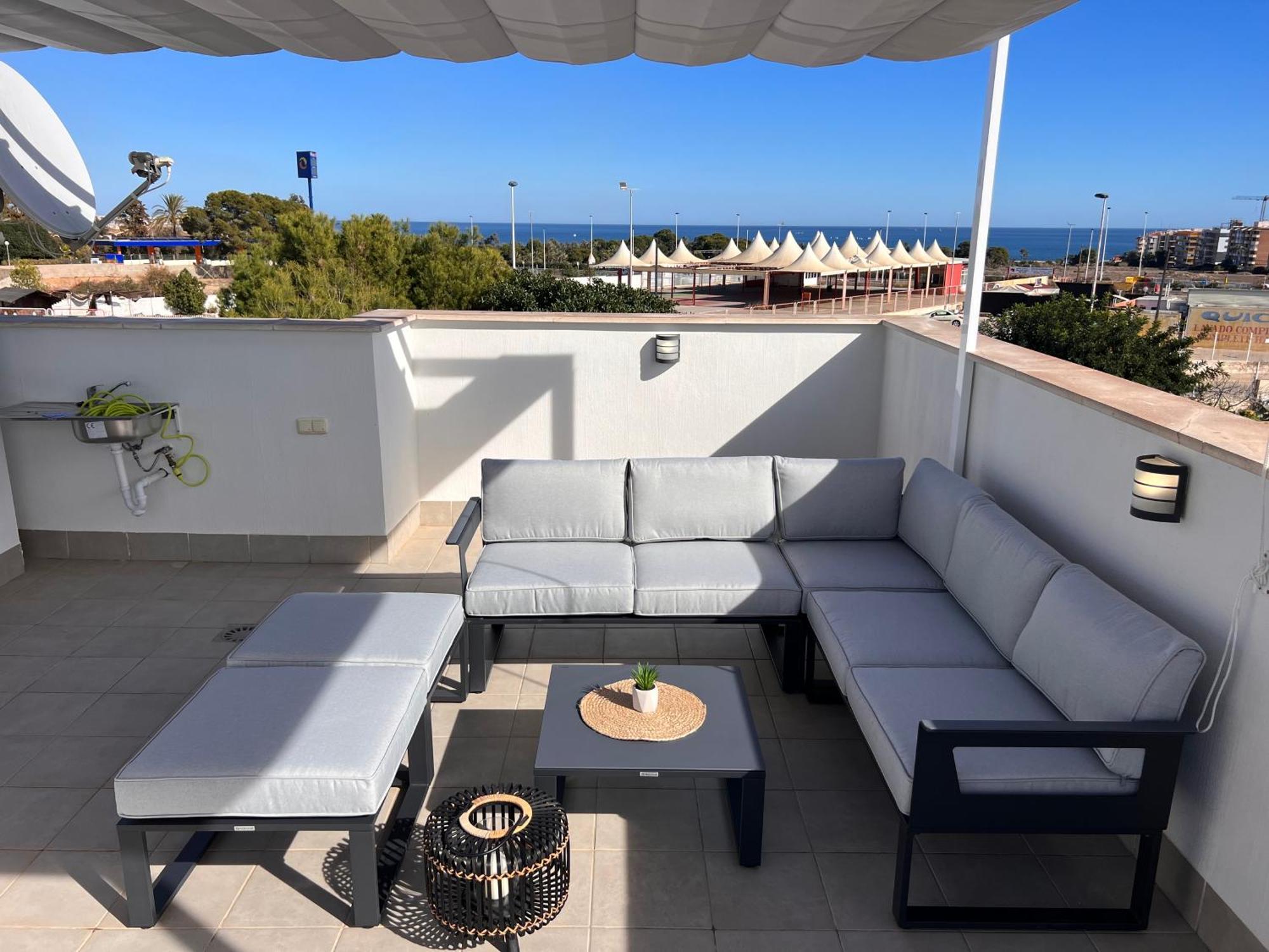 Punta Prima Villa 3 Bedrooms And Solarium Sea View Torrevieja Exterior photo